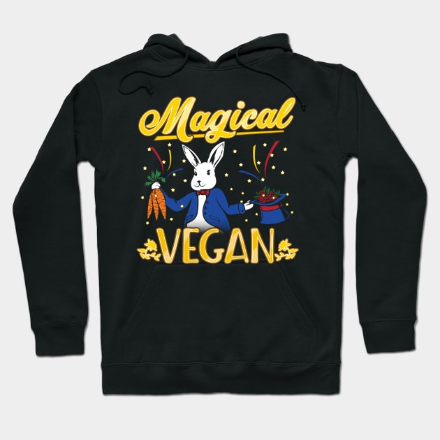 Magical vegan Hoodie by captainmood